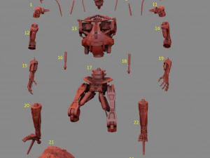T-800 T2 TERMINATOR 3D Print Model