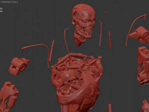 T-800 T2 TERMINATOR 3D Print Model