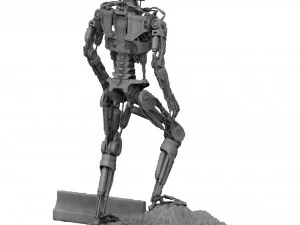 T-800 T2 TERMINATOR 3D Print Model