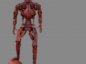 T-800 T2 TERMINATOR High Detal 3D Print Model