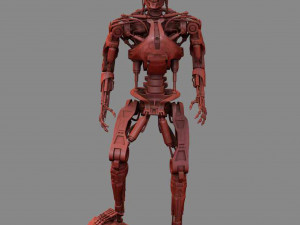 T-800 T2 TERMINATOR High Detal 3D Принт Модель