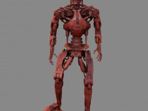 T-800 T2 TERMINATOR High Detal 3D Print Model