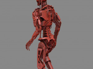 T-800 T2 TERMINATOR High Detal 3D Принт Модель