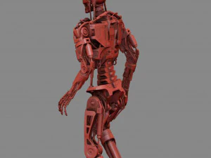 T-800 T2 TERMINATOR High Detal 3D Print Model
