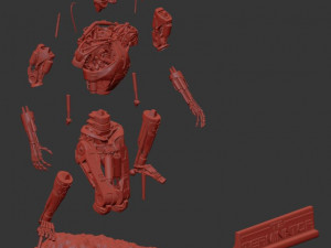T-800 T2 TERMINATOR High Detal 3D Принт Модель