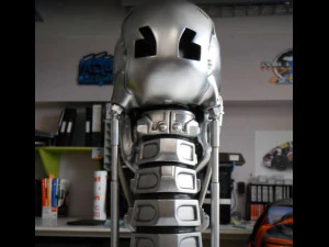 T-800 Skull Terminator 2 Judgment Day V2 Replica 3D Print Model