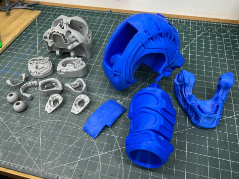 T-800 Skull Terminator 2 Judgment Day V2 Replica 3D Print Model