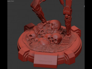 T-800 Terminator 2 Judgment Day V2 High Detal 3D Print Model
