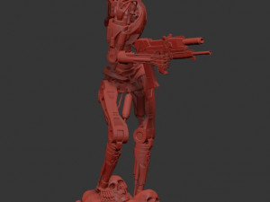 T-800 Terminator 2 Judgment Day V2 High Detal 3D Print Model