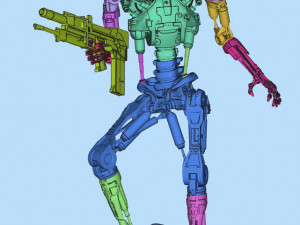 T-800 Terminator 2 Judgment Day V2 3D Print Model
