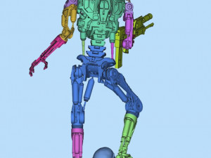 T-800 Terminator 2 Judgment Day V2 3D Print Model