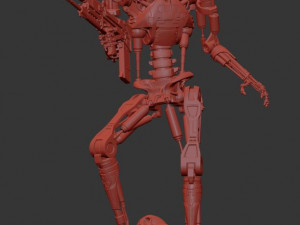 T-800 Terminator 2 Judgment Day V2 3D Print Model