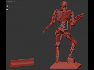 T-800 Terminator 2 Judgment Day V2 3D Print Model