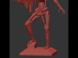 T-800 Terminator 2 Judgment Day V2 3D Print Model
