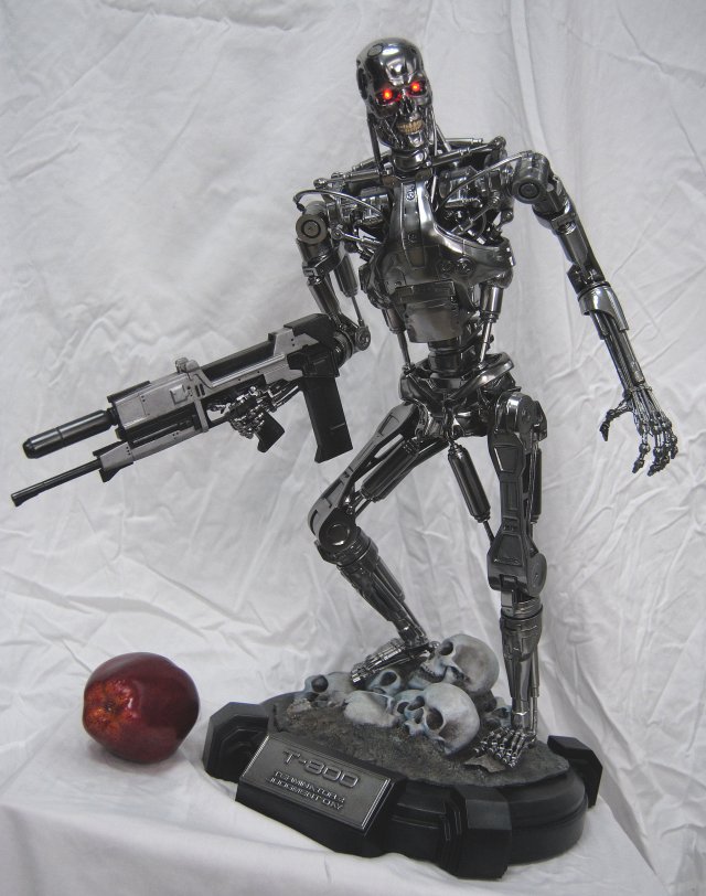 T-800 Terminator 2 Judgment Day V2 3D Print Model .c4d .max .obj .3ds .fbx .stl .blend 
