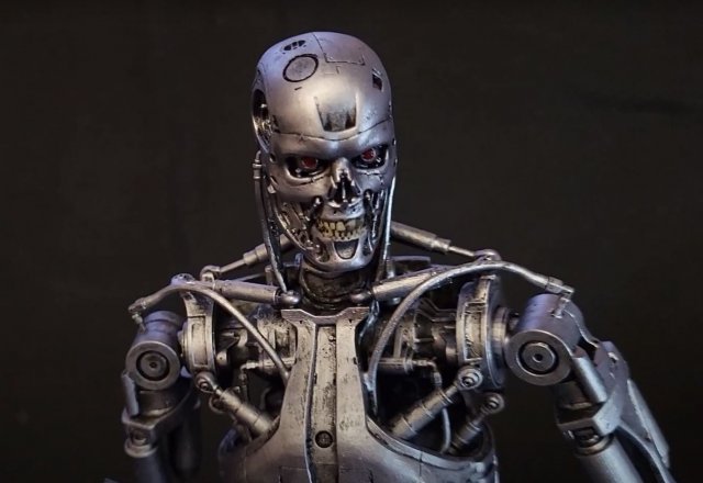 T-800 Terminator 2 Judgment Day V1 3D Print Model .c4d .max .obj .3ds .fbx .stl .blend 