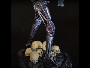 T-800 Terminator 2 Judgment Day V1 3D Print Model