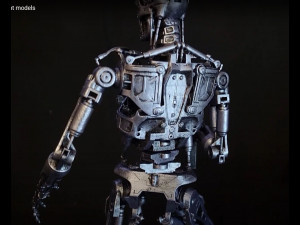 T-800 Terminator 2 Judgment Day V1 3D Print Model