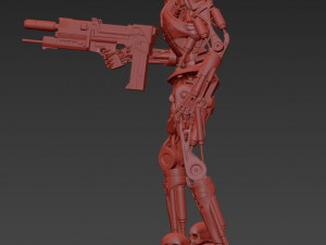 T-800 Terminator 2 Judgment Day V1 3D Print Model