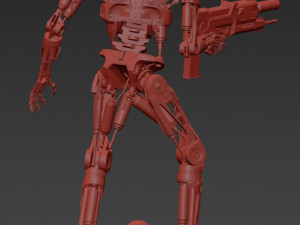 T-800 Terminator 2 Judgment Day V1 3D Print Model