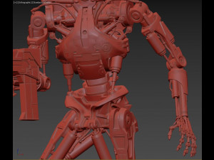 T-800 Terminator 2 Judgment Day V1 3D Print Model