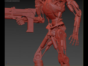 T-800 Terminator 2 Judgment Day V1 3D Print Model