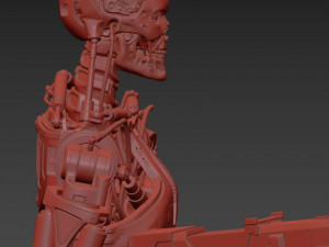 T-800 Terminator 2 Judgment Day V1 3D Print Model