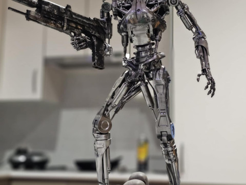 T-800 Terminator 2 Judgment Day V1 3D Print Model
