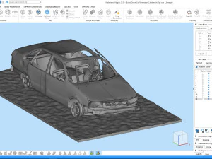 Burnt Down Car N1 Terminator 2 Judgment Day 3D Print Model