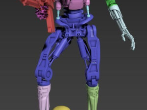 T-800 Terminator 2 Judgment Day V1 High Detal 3D Print Model