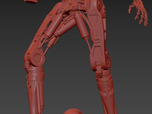 T-800 Terminator 2 Judgment Day V1 High Detal 3D Print Model