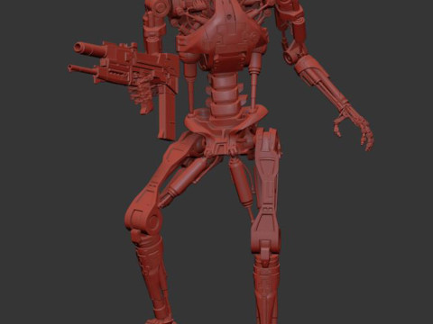 T-800 Terminator 2 Judgment Day V3 3D 프린트 모델