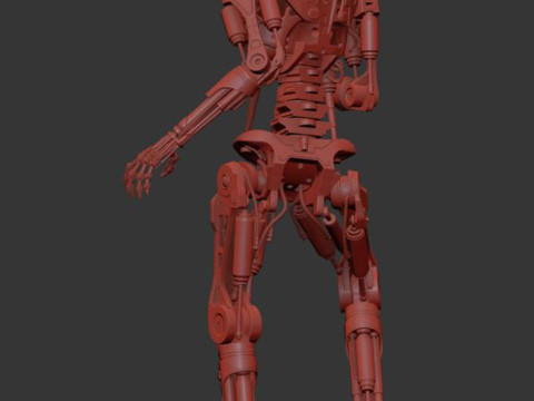 T-800 Terminator 2 Judgment Day V3 3D 프린트 모델