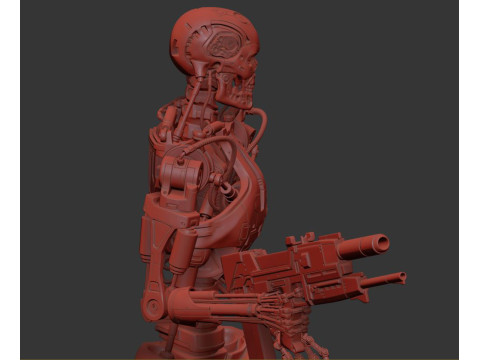 T-800 Terminator 2 Judgment Day V3 3D 프린트 모델