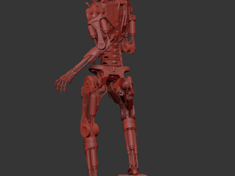 T-800 Terminator 2 Judgment Day V3 3D 프린트 모델