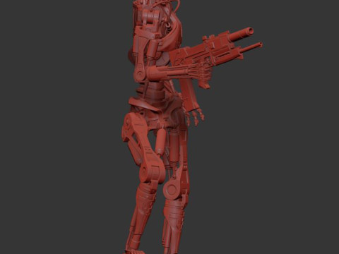 T-800 Terminator 2 Judgment Day V3 3D 프린트 모델