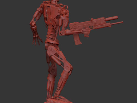 T-800 Terminator 2 Judgment Day V3 3D 프린트 모델