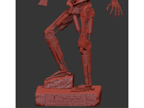 T-800 Terminator 2 Judgment Day V3 3D 프린트 모델