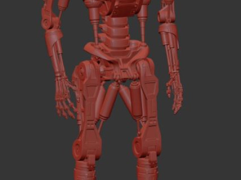 T-800 Terminator V2 Modelo de Impressão 3D