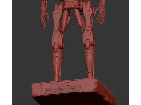 T-800 Terminator V2 Modelo de Impressão 3D