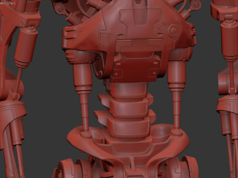 T-800 Terminator V2 Modelo de Impressão 3D