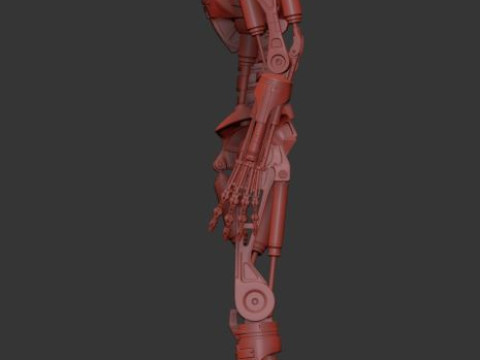 T-800 Terminator V2 Modelo de Impressão 3D