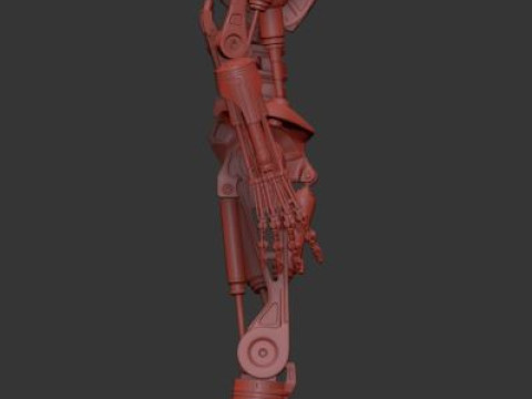 T-800 Terminator V2 Modelo de Impressão 3D