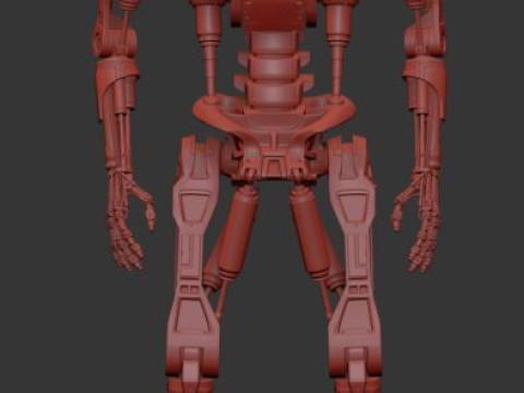 T-800 Terminator V2 Modelo de Impressão 3D