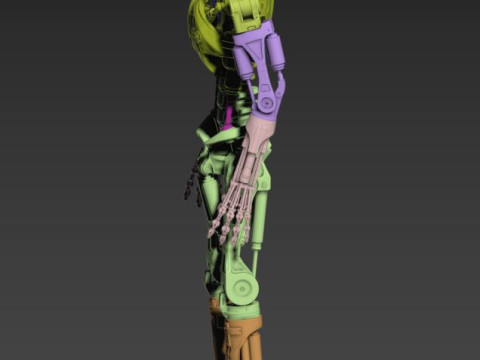 T-800 Terminator V2 Modelo de Impressão 3D