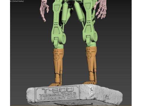 T-800 Terminator V2 Modelo de Impressão 3D