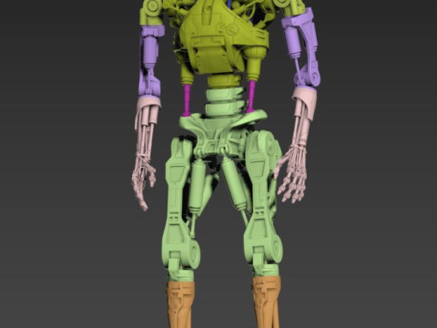 T-800 Terminator V2 Modelo de Impressão 3D