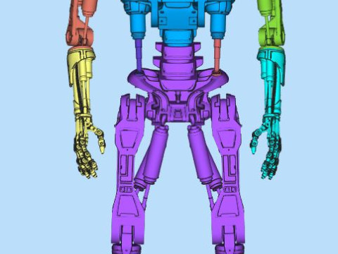 T-800 Terminator V2 Modelo de Impressão 3D