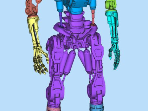 T-800 Terminator V2 Modelo de Impressão 3D
