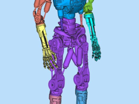 T-800 Terminator V2 Modelo de Impressão 3D